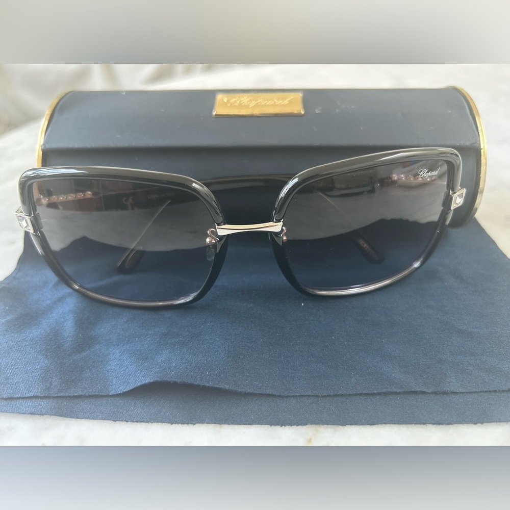 Chopard Sunglasses with Swarovski crystals on sides